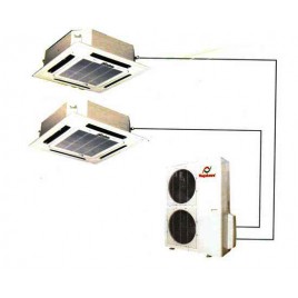 Điều hòa Multi NAGAKAWA Cassette Áp trần 2 Chiều 2x25000 NMT2-A506